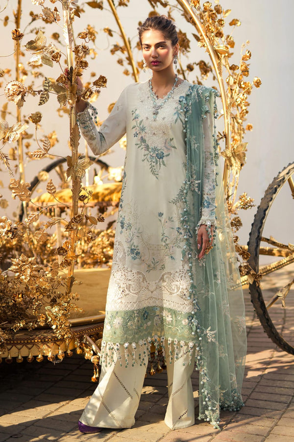 SANA SAFINAZ EMBROIDERED 3PC UNSTITCHED