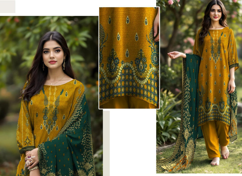 SUMAYYA 3PC EMBROIDERED UNSTITCHED