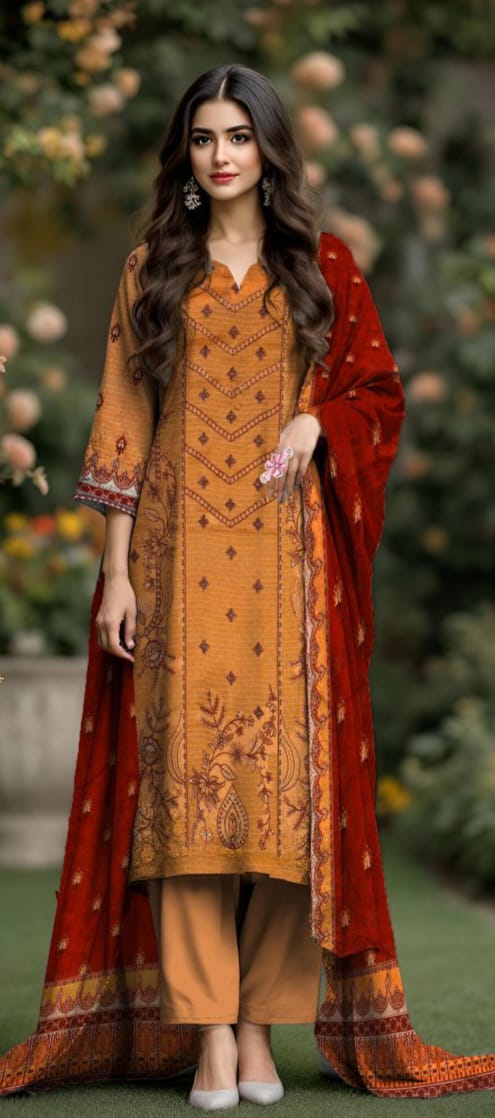 SUMAYYA 3PC EMBROIDERED UNSTITCHED