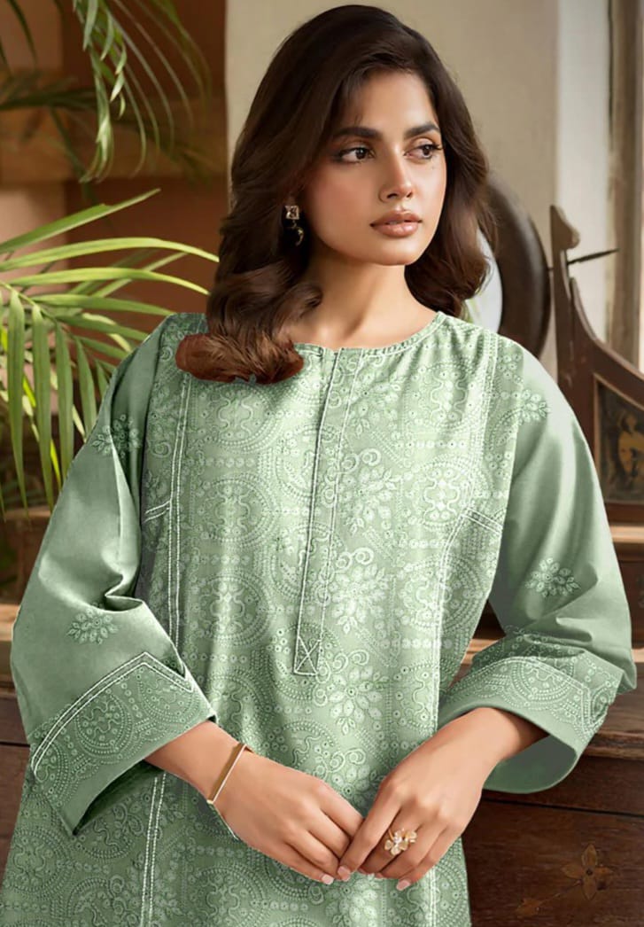 Zunaisha 3PC Embroidered Eid Collection