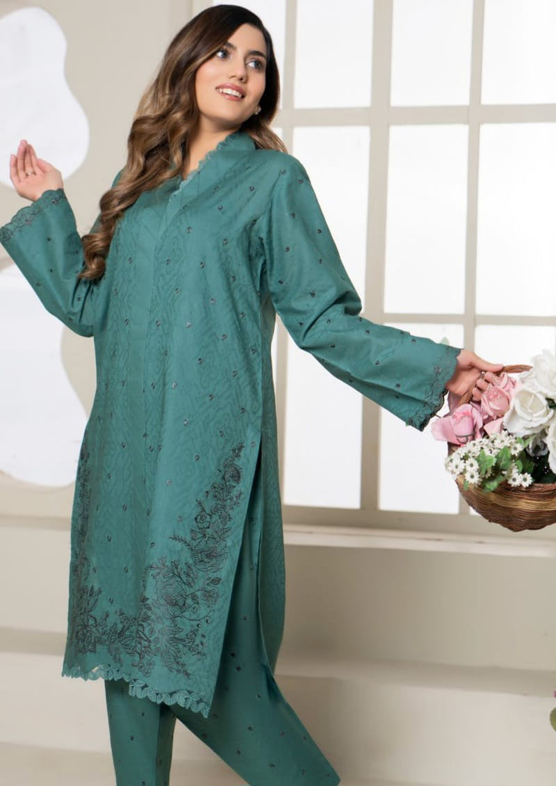 RAHAA 3PC UNSTITCHED EMBROIDERED COLLECTION