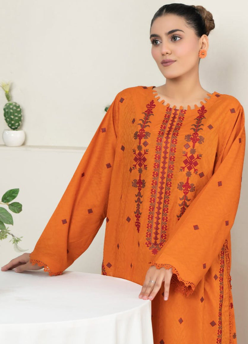 RAHAA 3PC UNSTITCHED EMBROIDERED COLLECTION